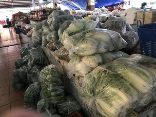 野菜が山積み
